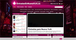 Desktop Screenshot of entradasennuevayork.es